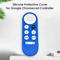 Shockproof Washable Protection Sleeve Soft Silicone Remote Control Protective Case Cover for Google Chromecast 2020