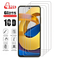 4PCS Protector For Xiaomi Poco F2 Pro Tempered Glass For Poco F3 X3 M3 M4 X4 Pro Screen Protector For Poco X4 Pro 5G Glass