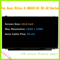 15.6" For Acer Nitro 5 AN515-51 AN515-52 AN515-42 Series N17C1 FHD HD LED Screen Laptop LCD Display FHD 30 PIN eDP Matrix