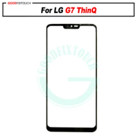 For LG G7 ThinQ G710 Front Glass Touch Screen Top Lens LCD Outer Panel Repair For LG G7+ G7 glass