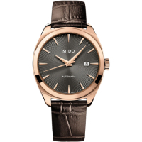 MIDO 美度 官方授權 Belluna 皇室機械錶 送禮推薦-40mm M0245073606100