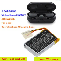Cameron Sino 500mAh Wireless Headset Battery AHB572535 for Bose Sport Earbuds Charging Base
