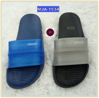 HSL Kasut Sandal Lelaki Kasut Getah Asadi MJA-1534 Men Slip On Sandal Slippers Shoes EVA Rubber Blue