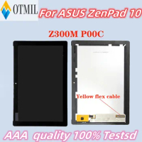 AAAAA++++ 10.1'' ASUS LCD For ASUS ZenPad 10 Z300M LCD Display Touch Screen Digitizer with Frame For ASUS ZenPad Z300M P00C