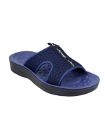 รองเท้าแตะผู้ชายแบบสวม เพื่อสุขภาพ รุ่น SM3031 สีกรม