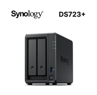 【APP下單點數4%送】Synology 群暉科技 DiskStation DS723+ (2Bay/AMD/2GB) NAS 網路儲存伺服器 (不含硬碟)
