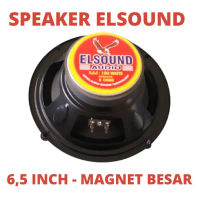 SPEAKER ELSOUND 6 5 INCH 150 WATT 6.5 WOOFER MAGNET BESAR SUBWOFER SAL