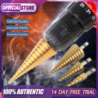 Mata Bor Step Drill 3 PCS Titanium Hex Bor Pagoda Tingkat Payung Cone HSS Mata Bor Set Besi Kuningan