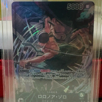 Leader Zoro Parallel OP12-020 L AA Foil One Piece TCG Japan Single Card