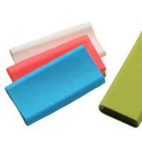 Powerbank Cover Case Silicone Protector Case Sleeve for Xiaomi Power Bank 2/3 10000 MAh Power Bank Shockproof Scratch Proof Case