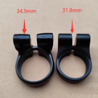 1pc Alloy Bicycle Seat Clamp Bike Carrier Rack Mounts 31.8mm/34.9mm for Giant Trek Canyon Cervelo Specialized Scott Cannondale