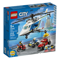 LEGO 樂高 City 城市系列 60243 警察直升機追擊戰 【鯊玩具Toy Shark】