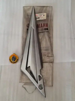 COVER SIDE / TUTUP AKI KANAN KIRI YAMAHA JUPITER MX OLD SILVER ORIGINAL YGP KIRI