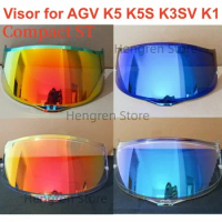 Visor for AGV k5 k5S K5-S K3SV K3-SV K1 K1S Compact ST Motorcycle Helmet Lens Accessories Windproof Shield Screen Glasses Biker