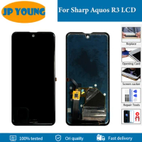 6.2" LCD For Sharp Aquos R3 LCD Display Touch Panel Digitizer Assembly For Sharp Aquos R3 Screen Rep