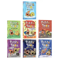 New Pizza and Taco 7 Volumes Pizza and Nachos Full Color Comics Hardcover High Quality