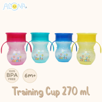 BABY BEAR STRAW CUP/ TRAINING CUP ALYONA / 360° SIPPER CUP WITH HANDLE / BOTOL MINUM ANAK DENGAN PEG
