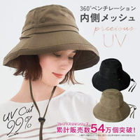 (附發票)日本 PRECIOUS UV CUT 狩獵帽