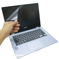 【Ezstick】ASUS Vivobook Flip TP412UA 靜電式筆電LCD液晶螢幕貼(可選鏡面或霧面)