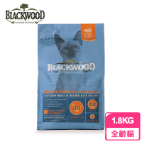 【BLACKWOOD 柏萊富】室內貓全齡優活配方《雞肉+糙米》4LB/1.8KG(貓飼料 貓乾糧)