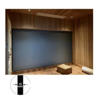 120 Inch Fix Frame ALR Projector Screen Short/long Throw Projection Screen For Home Theater/Meeting Room/School