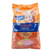 Vita Pet Dry Dog Food Beef &amp; Vegetable 1.5Kg