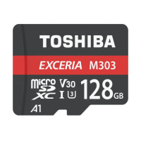 【TOSHIBA 東芝】M303 Micro SDXC 128GB(平行輸入)