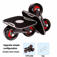 Four Generations Of Drift Board Beginner Adult Children Skateboard Compact And Flexible Road Board PU Wear-resistant