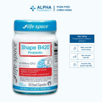 Viên Uống Men Vi Sinh Bổ Sung Lợi Khuẩn Life Space Shape B420 Probiotic - 60 Viên