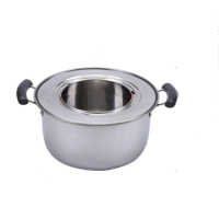 蒸鍋（規格：外徑29CM*鍋高14.5*鍋底23，鍋孔直徑16.5，這用於20-26CM蒸籠）  