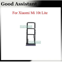 For Xiaomi Mi 10T Lite Mi10T Lite 10TLite 5G M2007J17G Sim Tray Micro SD Card Holder Slot Parts Sim Card Adapter Replacement