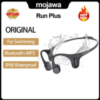 Mojawa Run Plus Bone Conduction Bluetooth Headphones IP68 Waterproof Sports Wireless Bone Conduction Headset W/ MP3 32G Memory