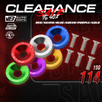 [ลดล้างสต๊อก] น็อตแต่งห้องเครื่อง Password:JDM (Red/Pueple/Gold/Silver/Blue/Green)️ราคาพิเศษ จำนวนจำ