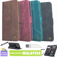 UNTUK INFINIX SMART 10 PLUS /SMART 10 /SMART 9 /SMART 8 PRO /SMART 8 LEATHER POCKET MAGNET FLIP BAG 