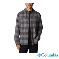Columbia 哥倫比亞 男款 - Omni-Wick 快排長袖襯衫-灰格紋 UAE02320GH