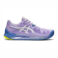 Asics GEL-Resolution 8 [1042A072-501] 女 網球鞋 運動 訓練 穩定 避震 紫白