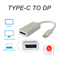 USB 3.1 Type C Male To DisplayPort DP Female 4K HDTV Digital Converter Adapter Cable คําแนะนําการขาย