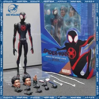 Spiderman Morales Action Figures Shf Miles Spider-Man Across The Spider-Verse Anime Figure Pvc 15cm Spiderman Birthday Toy Gifts