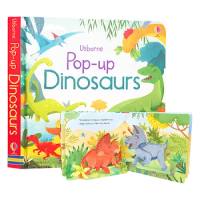 Usborne Pop Up Dinosaurs,Children's books aged 3 4 5 6, English picture books, 9781409550334