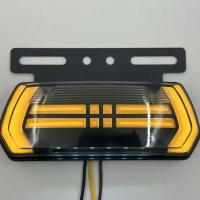 2026 New Model Large Truck Colorful Edge Light 24V Ground Illumination Side Light with Steering Wate