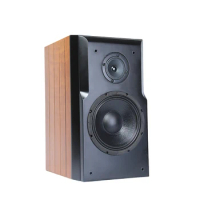 HAAFEE Bookshelf Speakers High Quality Solid Wood Speaker