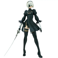 ฟิกเกอร์อนิเมะ NieR 2B ขนาด 28 ซม. ท่ายืนถือมีด ของสะสมที่คุ้มค่า โมเดลสาวสวยสุดหล่อ แอคชั่นฟิกเกอร์