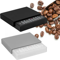 Digital Coffee Scale 0.1g High Precision Drip Espresso Scale USB Charging Touch Sensor Kitchen Measuring Tools