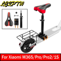 E-Scooter Saddle Foldable Height Adjustable Shock-Absorbing Chair For Xiaomi M365 Pro 1S Electric Scooter Folding Seat Saddle