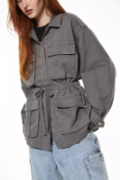H&M Cotton twill utility jacket