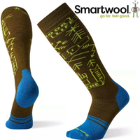 Smartwool PhD Snow 男款中量級滑雪高筒襪/滑雪襪 SW001452 D11 公園-軍風橄綠
