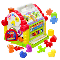 Happy House 多功能益智趣味學習音樂電子琴功能玩具