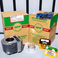 SILINDER BLOK + PISTON KIT NPP BEAT FI KZL STATER KASAR SCOOPY FI SPACY FI PISTON STD