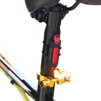 泰博思 自行車LED燈警示燈 夜間騎行裝備 單車車尾燈 USB充電 登山車配件 騎行裝備【H005】