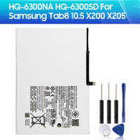 Replacement Battery HQ-6300SD HQ-6300NA For Samsung Tab8 10.5 X200 X205 Tablet Battery 7040mAh